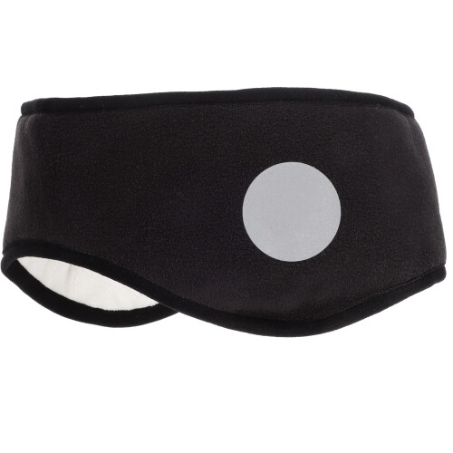 2Pièces Cache-Oreilles Coton Noir Pour Confortable