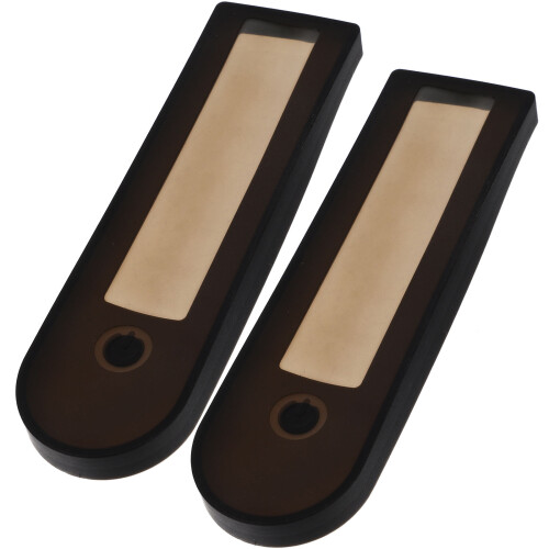 6Pièces Coques Protectrices Imperméables En Silicone Noir Pour Scooter