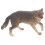 2Pcs Realistic Plastic Wolf Figurines for Kids Play and Table Decor 1