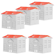 20St ABS Villa Modellen Voor Decoratie Kleine Creatieve Gebouwen