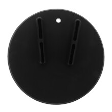 5St Zwarte Motorstandaard Rubber Platte Antislip Voetsteun Versteviger