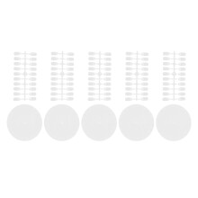 10Sets Manicure Nagelstuk Kleurkaarten Transparant Plastic Salon