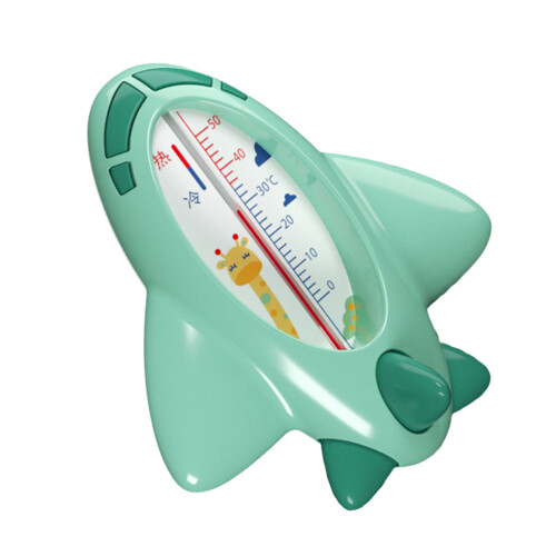 2Pièces Thermomètres Bébé Vert Adorables Pour Bain Température