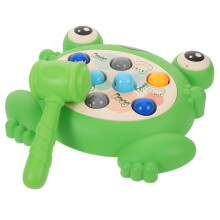 4Sets Kinder Lernspiel Mit Hammer, Kunststoff Froschspiel Für Zuhause