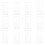 60Pièces Plaques Acryliques Blanches Transparentes Pour Bouteille DIY 1