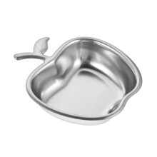 2Pcs Metal Honey Dish for Passover Silver Festive Tableware Bowl
