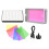 2Sets Compacte LED Selfie Light ABS Clip Telefoon Assorti 1