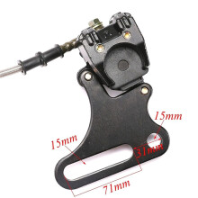 15 Mm Bremssattelzylinder für Hintere Motorrad-Scheibenbremse für 125 Cc 140 Cc Scooter Dirt Pit Bike ATV Gokart