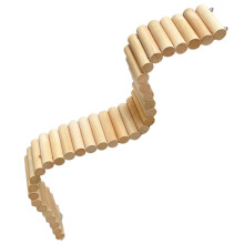 3Pièces Clôture Miniature En Bois Beige Pour DIY Jardin Décoration