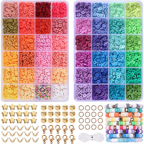 5Ensembles Ensemble De Perles Artisanales Polymère Métal Pour DIY