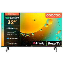 Coocaa 32"CRTG30 Direct LED HDR10 Ready Smart Roku TVDolby Audio