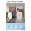 Waterproof Wireless Doorbell RF433  Volume Adjustment Multiple Ringtones Silent  Home EU-PLUG 2