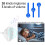 Waterproof Wireless Doorbell RF433  Volume Adjustment Multiple Ringtones Silent  Home EU-PLUG 4