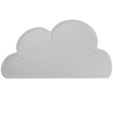 2Stk Silikon Platzset Wolkenform Kinder Tischmatte Rosa Rutschfest