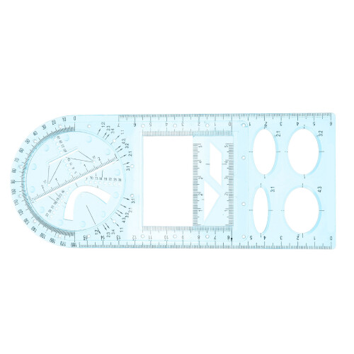 Règle Plastique Polyvalente Pour Travaux Et