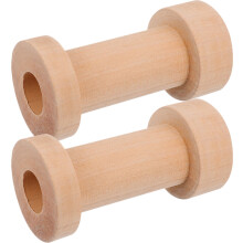 6Pièces En Bois Lisse Pour Stockage Fil Tricot Broderie