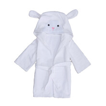 2Pièces Peignoir Coton Absorbant Ceinture Cartoon