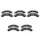 10Pièces Attache Poignet PU Pour Arc - Yoke Cuir 5