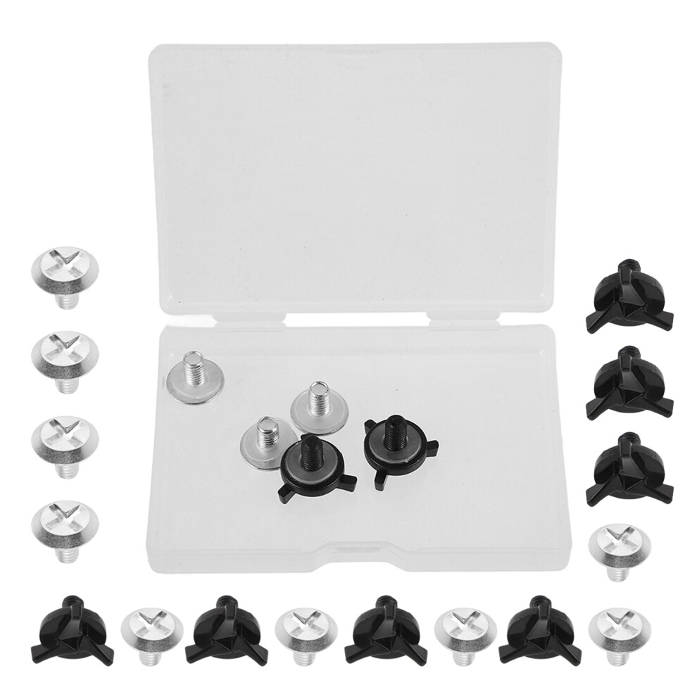 21Pcs Motorcycle Helmet Replacement Screw Kit Universal Plastic Fastener Blue 3661739456284