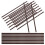 400Pcs Individually Wrapped Three Hole Sticks 1