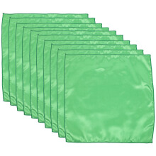Green Polyester Cloth Napkins Set for Home Dinner and Party Use