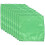 Green Polyester Cloth Napkins Set for Home Dinner and Party Use 1