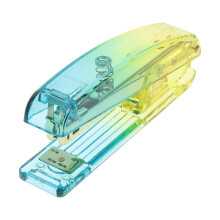 2Pcs Fashion Acrylic Stapler Practical Desk Accessory for Home Office