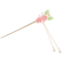 2Pcs Pearl Hair Stick Hair Chopstick Copper Hairpin for Women Assorted