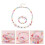 3Ensembles Bijoux Enfants Bracelet Collier Assorti Coloré 10