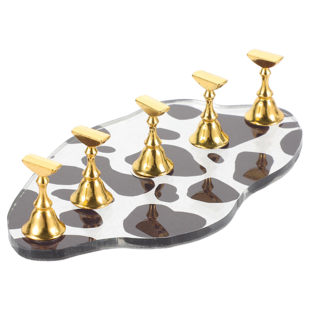 Vaguelly 8Sets Acrylic Nail Holder For Press On Nails Multi Color Display Stand