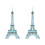 2Pièces Puzzle Jouet Tour Eiffel 3D Durable Pour Enfants 2