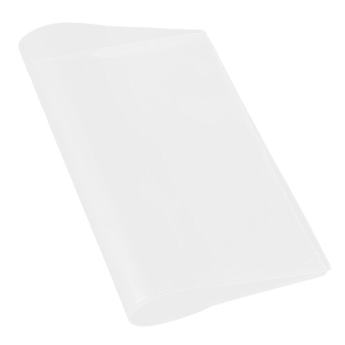 5Pcs Clear PVC Book Protector Sleeves Planner & Journal Covers