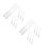 16Pièces Outils Plastique Transparent Pour Routine DIY 6