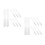 16Pièces Outils Plastique Transparent Pour Routine DIY 9