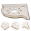 2Pièces Étagère D'angle ABS Marron Clair Pour Aquarium Multifonction 11