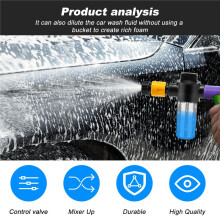 Boat Engine Flush Mixer Liquid Flow Valve Perfect to Flush Outboard and Inboard Engines Connects with Garden Hose