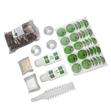 Hydroponic Plant Food Set 100ML with Grow Sponges & Stickers