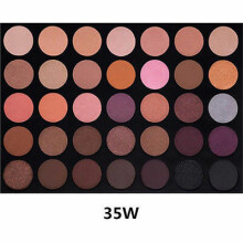(35W)Brushes 35 Pro Colors Glam Eyeshadow Warm Palette New 35w35t35p35o