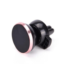 (rose gold) Car Holder Universal 360 Degree Magnetic Car Phone Holder Gps Stand Air Magnet Vent Mount