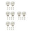 40Pièces Bumper Silencieux Ciseaux Métal Accessoire Salon 4
