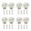 40Pièces Bumper Silencieux Ciseaux Métal Accessoire Salon 6