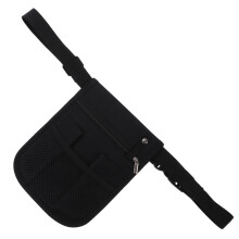 4PiÚces Ceinture Porte-Outils Noire Oxford Réglable Pour Jardinage