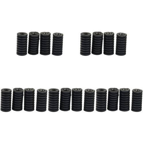 20Pièces Levier Noir Accessoires Robustesse 1