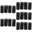 20Pièces Levier Noir Accessoires Robustesse 10