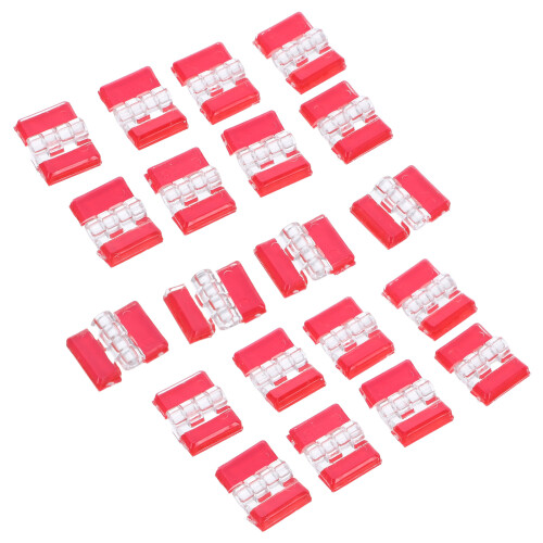 80Pcs Clear Self-Adhesive Kitchen Cabinet Hinges with Quiet Latch 2