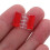 80Pcs Clear Self-Adhesive Kitchen Cabinet Hinges with Quiet Latch 11