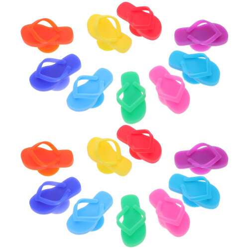 36Pièces Marques Verre Silicone Ventouse Style Assortis 1