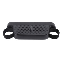 Ventilador de reposacabezas para coche 3 velocidades 17,47 x 7,49 x 3,4 cm Negro