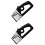 2Pièces Affûteur Noir Pour Couteaux Ciseaux Usage 6