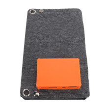40W Foldable Solar Panel Charger with Dual USB & Cooling Fan